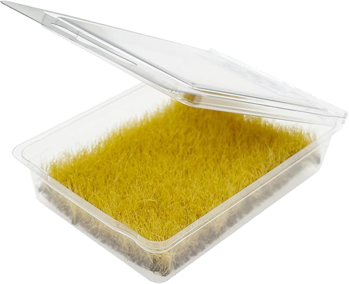Woohome 2 PCS Model Grass Tufts Resin Static Scenery Model, Artificial Grass - Image 4