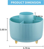 Marbrasse Desk Organizer, 360-Degree Rotating Pen Holder, Desk Organizers and - Image 5