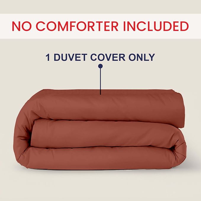 Kotton Culture 1 Pc Twin XL/Twin Duvet Cover Only-100% Egyptian Cotton 600 - Image 2
