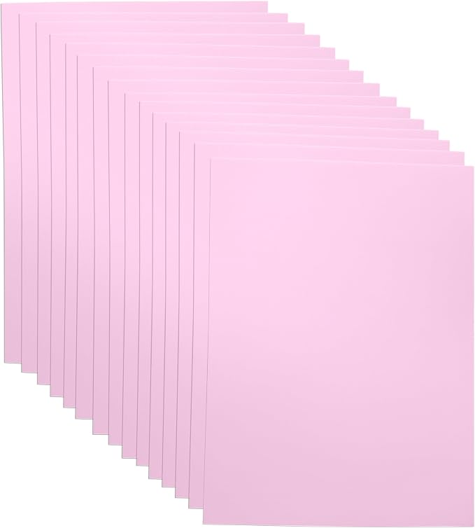 Baby Pink EVA Foam Sheets for Crafts, 9 x 12 Inch, 2mm Thickness – Ideal for by Ader+Products