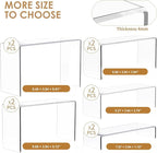 Anglelife 10 Pieces 2 Set Large Display Risers, Acrylic Cake Shelves - Image 2