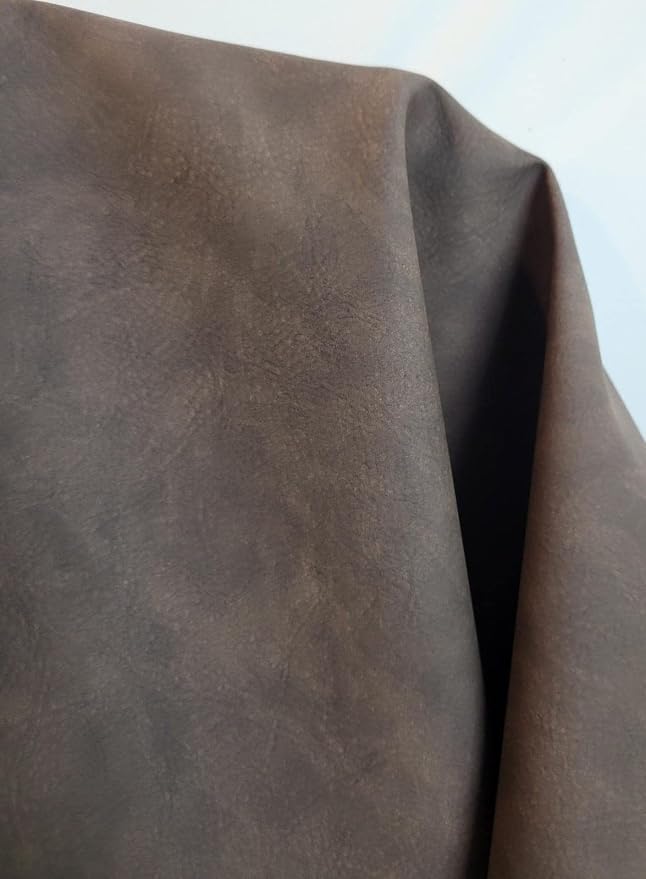 NAT Leathers | Cafe Tumbled Nubuck Soft Faux Vegan Leather PU Peta Approved - Image 6