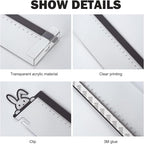 Office Desk Accessories 2pcs Computer Monitor Memo Board - Image 3