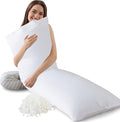 Memory Foam Body Pillow Insert, Soft Large Long Bed Pillow by InspireCrafter