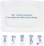 2 Pack Queen Mattres Protector Pad Waterproof Quilted, Soft & Cooling Queen - Image 6