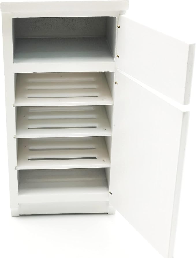 Dollhouse Decoration Accessories, Mini Dollhouse Furniture Refrigerator - Image 3