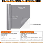HTVRONT Heat Transfer Vinyl Silver HTV Rolls, HTV Vinyl - Image 7
