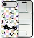 Case for iPhone 17 Air, Scratch Resistant Hybrid Double Layer Hard Shell，Ghost by Toulas
