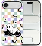 Case for iPhone 17 Air, Scratch Resistant Hybrid Double Layer Hard Shell，Ghost by Toulas