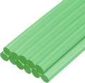 uxcell Mini Hot Glue Sticks for Glue Gun 7mm x 100mm Transparent Green 12pcs by uxcell