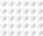 Crafjie Craft Foam Balls 3 Inches in Diameter, Smooth Foam Polystyrenets by Crafjie