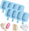 Ozera 2 Pack Silicone Popsicles Molds, Cake Pop Molds, by Ozera