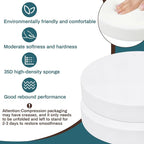Frienda 2 Pack 15" D x 3" H Round Upholstery High Density Foam Cushion - Image 3