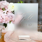 20 Pack Frosted Acrylic Sign Blank - Image 5
