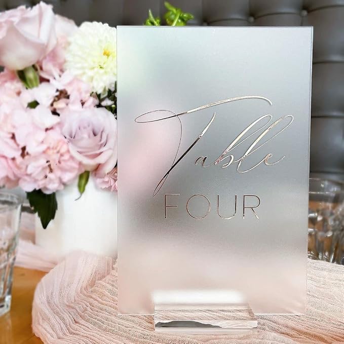 20 Pack Frosted Acrylic Sign Blank - Image 5