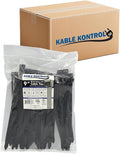 Kable Kontrol Cable Zip Ties Black 2, 250 Lbs Tensile Strength, Bulk Pack by KABLEKONTROL%C2%AE