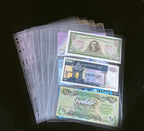 3 Pockets Paper Money Collection Supplies Pages 10 Sheets Money Page Holder | - Image 5