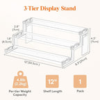Lifewit Spice Rack, Perfume Cologne Organizer, Cupcake Stand, Tool-Free Assembly - Image 3