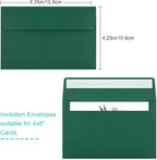 65 Packs 4x6 Envelopes A4 for Invitations, Printable Envelope Self Seal For - Image 2