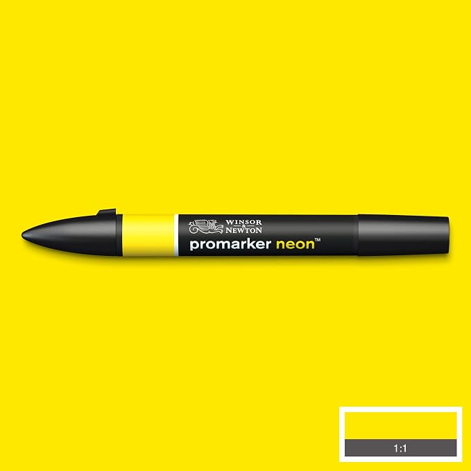 Winsor & Newton ProMarker, Neon Luminous Yellow - Image 4