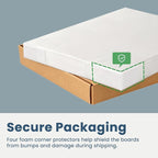 12 Pcs Foam Board 11X14 White Poster Board, Goefun 1/8 Inch Lightweight Acid - Image 3