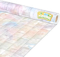Graffiti Wall Bulletin Board Paper Roll Pastel Brick Gradient Stone Bulletin by Qyeahkj