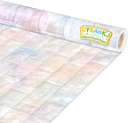 Graffiti Wall Bulletin Board Paper Roll Pastel Brick Gradient Stone Bulletin by Qyeahkj