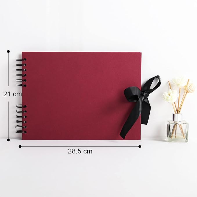 Vienrose Scrapbook Album 80 Pages, DIY Photo Album - Image 9