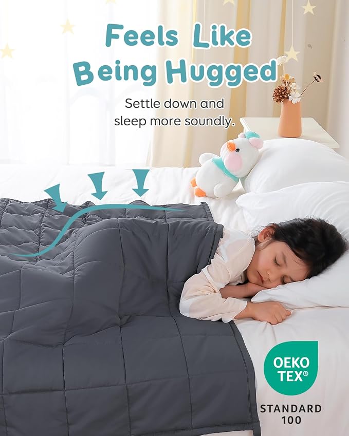 Topblan Weighted Blanket 5 lbs, Small Weighted Blanket 5 Pounds, Mini Heavy - Image 3