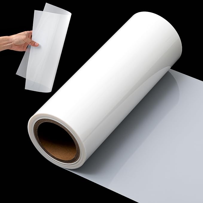 Frienda 12 Inches x 80 ft 6 Mil Rolls Blank Stencil Sheets Acetate Sheets Clear by Frienda