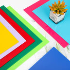 Macarrie 10 Pack Colored Opaque Acrylic Sheets, 1/8" Thick Colored Plastic Panel - Image 5