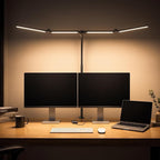 LED Desk Lamps for Home Office, Adjustable Swing Arm Desk Lamp by KARY