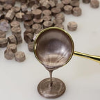 300 Pcs Wax Seal Beads, Champagne Gold Sealing Wax Beads, Refilling Octagon - Image 3
