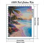 MYBISYMQQ Ocean Waves Cross Stitch Kits - Image 2