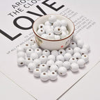 AD Beads Wood Spacer Loose Wooden Craft Beads Big Hole Beads Assorted - Image 3