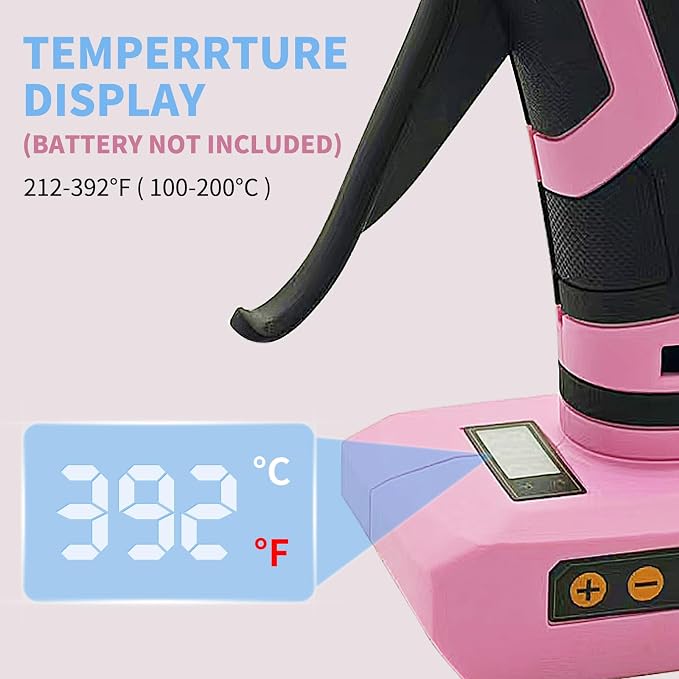 100W Cordless Glue Gun for Dewalt 20V MAX Battery- 20 Full Size Glue Sticks | - Image 2
