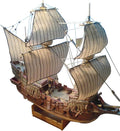 CHICHIYANG Ship Model Building Kits Galeon Golden Hind Sailboat Model Ship by CHICHIYANG