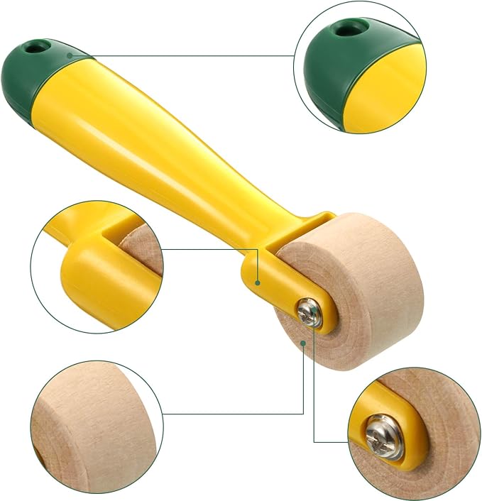 Blulu 1 Pcs Quilting Seam Roller, Sewing Seam Wallpaper Roller - Image 3