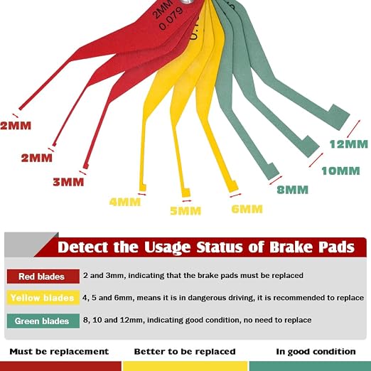 Metal Brake Pad Measure Tool - Image 3