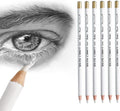 leuapl Eraser Pencils Set for Artists, Wooden Sketch Professional Highlight by leuapl