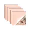 Rose Gold Mirror Acrylic Sheet by SAKRNIC