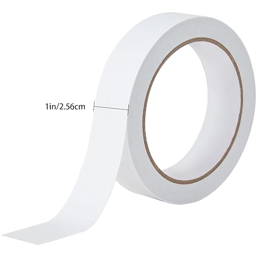 1" 2 Rolls Double Sided Adhesive Sticky Tape - Image 3