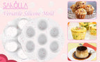 Sakolla 2 Pack Silicone Egg Bite Molds - Image 6