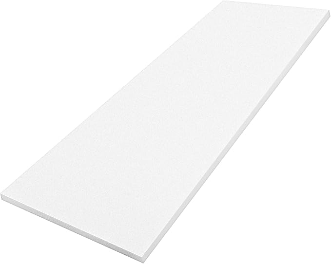 Amylove 1 Pack Polyurethane Foam 1" x 24" x 96" High Density Cushion Upholstery by Amylove