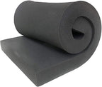 GoTo Foam 1" x 24" x 72" Black Upholstery Foam Sheet - Image 2