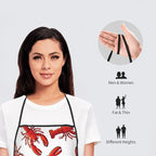 Apron Cooking Chef Work Shop Women Men Baking Decorations Painting Bbq Grilling - Image 8