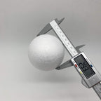 Crafjie Craft Foam Balls 3 Inches in Diameter, Smooth Foam Polystyrenets - Image 3