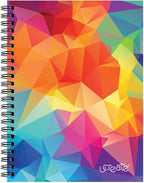 UCreate Fashion Poly Cover Sketch Book Kaleidoscope Design - Image 2
