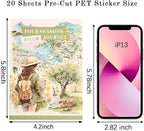 Spring Landscape Pre-Cut Journal Sticker Book - Image 6