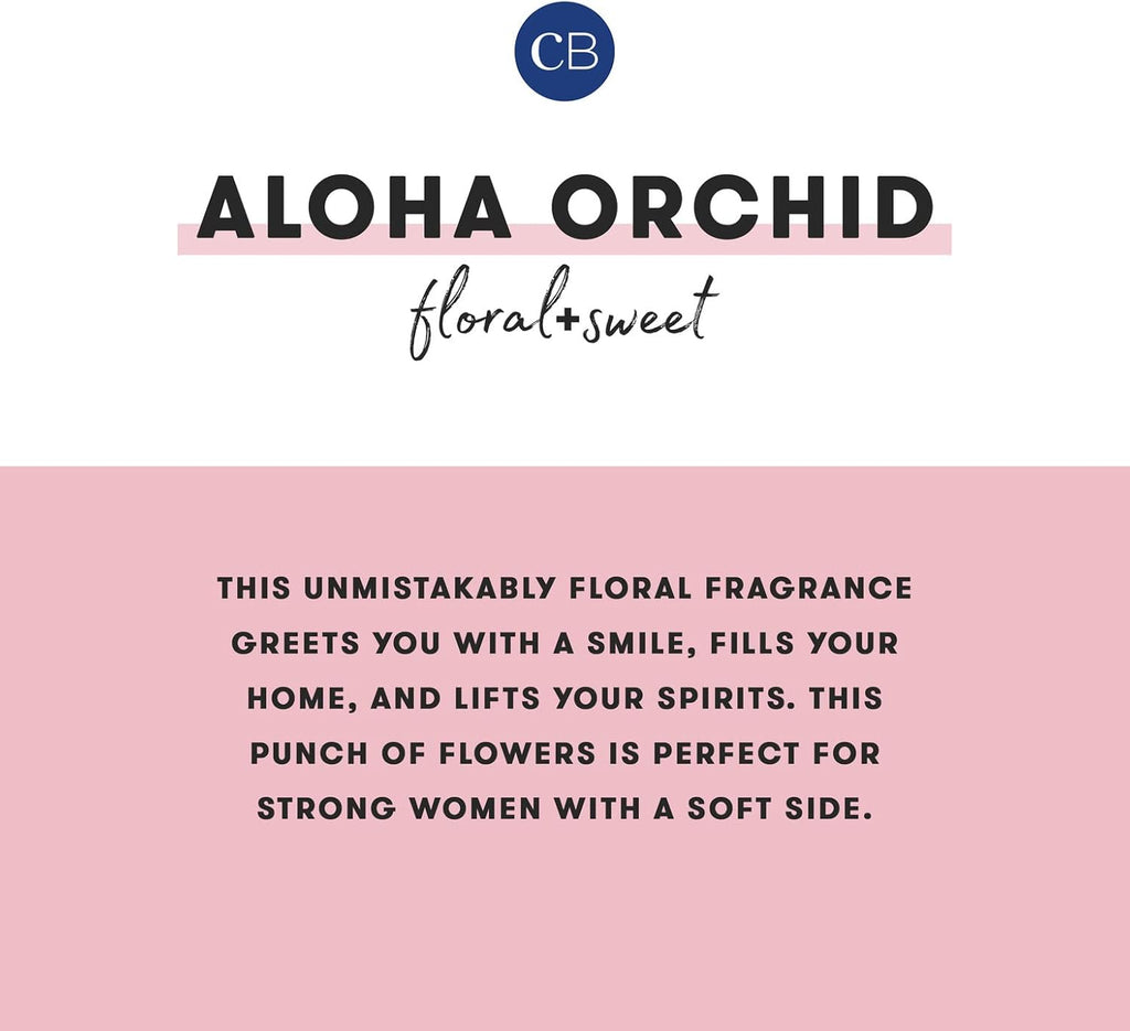 Capri Blue Diffuser Oil Refill - Premium Fragrance Oil - Use with Electric or Ultrasonic Diffusers for Home - Long Lasting Floral Scent (Aloha Orchid, 0.5 fl oz)